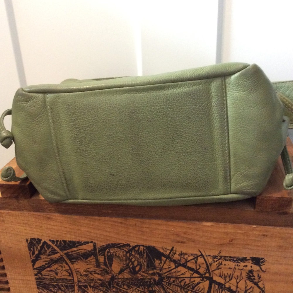 JP Ourse Open Trails Petite leather purse - Kiwi green - Picture 5 of 10